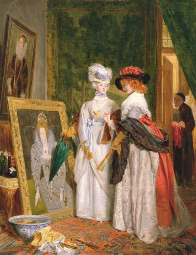 Kritikere om kostyme, moteforandring av John Callcott Horsley