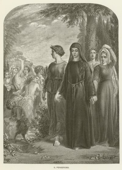 Den ettertenksomme av John Callcott Horsley