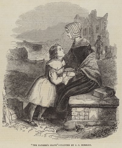 Faderens grav av John Callcott Horsley