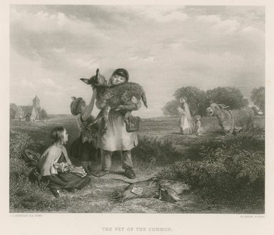 Allmenningens kjæledyr av John Callcott Horsley