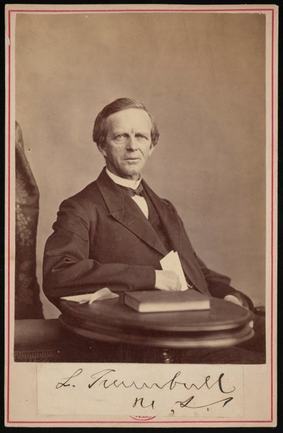 Portrett av Lyman Trumbull 1813-1896, før 1876. av John Carbutt