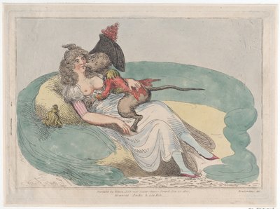 General Jacko & his Rib, 20. januar 1800. av John Cawse