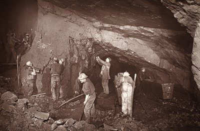 Stopper ved 70, East Pool-gruven, illustrasjon fra 