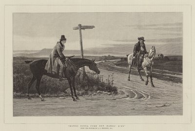 Hawks Dinna Pyke ut av Hawks' E'en av John Charles Dollman