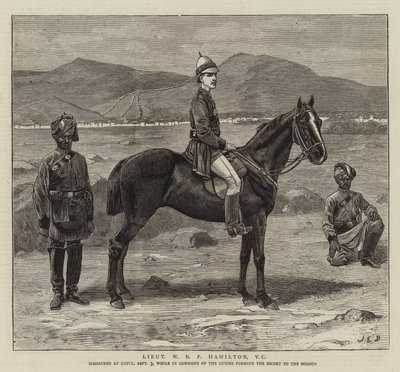 Løytnant W R P Hamilton, VC av John Charles Dollman