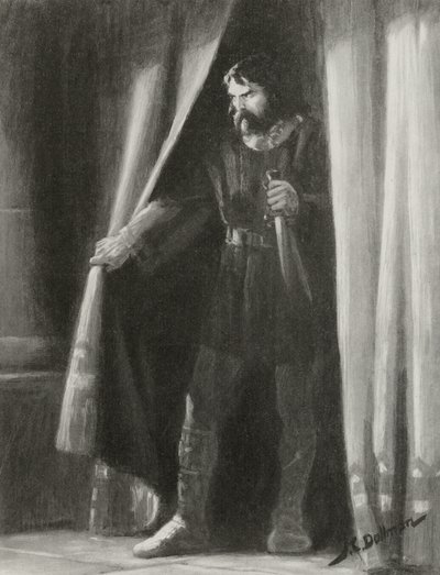 Macbeth (gravyr) av John Charles Dollman
