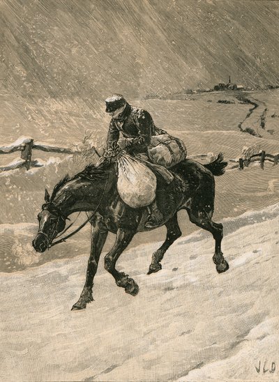 Julepostmannen av John Charles Dollman