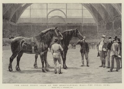 Shire Horse Show i Landbrukshallen, Finaleduellen av John Charles Dollman