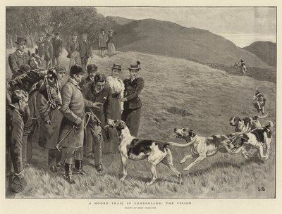 A Hound Trail i Cumberland, the Finish av John Charlton