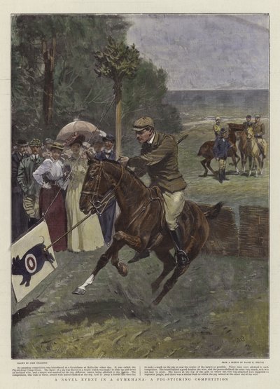 En romanbegivenhet i en Gymkhana av John Charlton