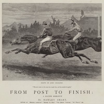 Fra post til mål, en racingromantikk av John Charlton