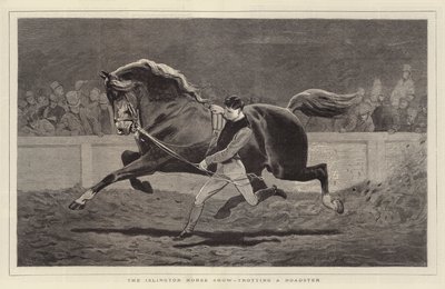 Islington Horse Show, traver en Roadster av John Charlton