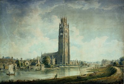 Boston Stump: utsikt fra sør-vest av John Chessell Buckler