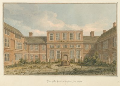 Essex - Gosfield Hall - Retten av John Chessell Buckler
