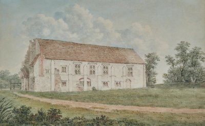 Munken Horton Priory av John Chessell Buckler