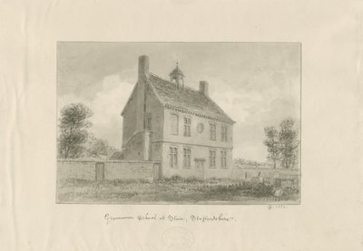 Stein - Grammar School: sepia-tegning av John Chessell Buckler