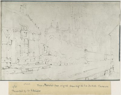 Steinkirke: fotostat, nd [c 1841] (trykk) av John Chessell Buckler