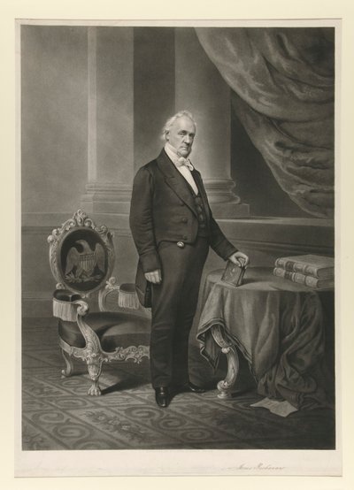 James Buchanan (faksimilesignatur) av John Chester Buttre