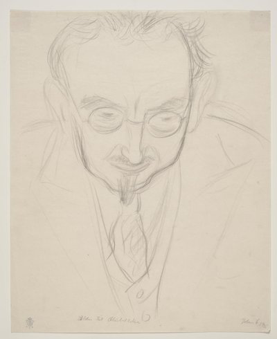 Geografen, Professor G. Hatt. Brystbillede en face. av John Christensen