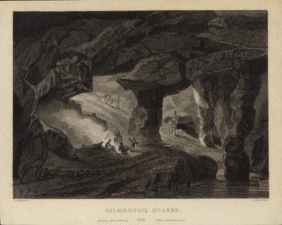 Gilmerton Quarry av John Claude Nattes