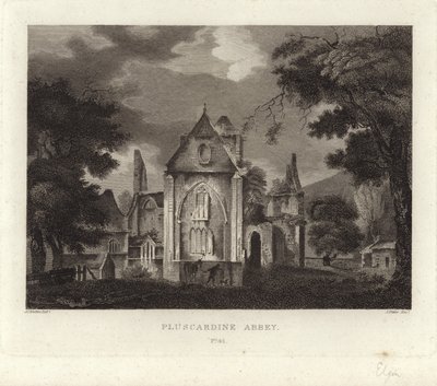Pluscarden Abbey av John Claude Nattes