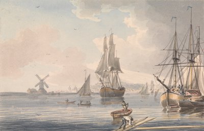 Deptford Dockyard, Kent av John Cleveley the Younger