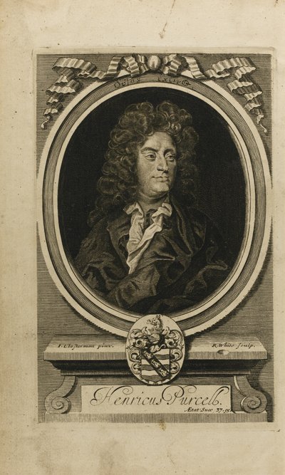 Portrett av komponisten Henry Purcell 1659-1695, 1702 av John Closterman