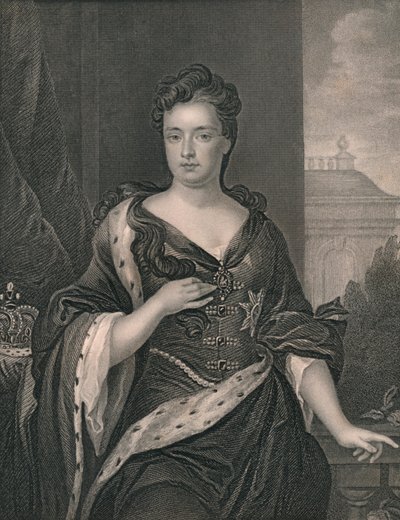 Dronning Anne, midten av 1800-tallet. av John Cochran