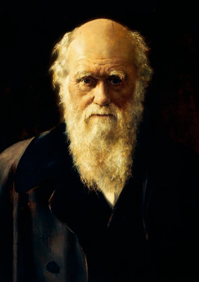 Portrett av Charles Darwin av John Collier