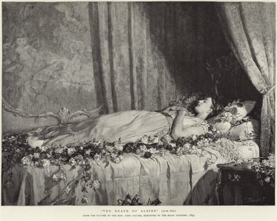 Albines død av John Collier