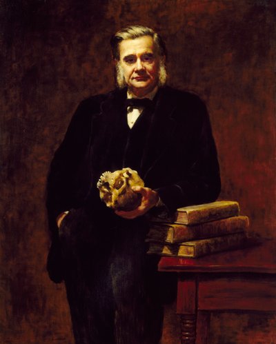 Thomas Huxley (1825-95) 1883 (olje på lerret) av John Collier