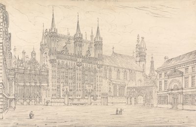 Hotel de Ville, Brugge av John Coney