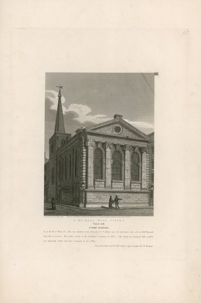 St Michael, Wood Street, London av John Coney