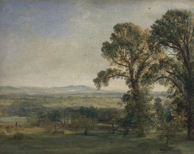 Bardon Hill, Coleorton Hall, ca. 1823. av John Constable