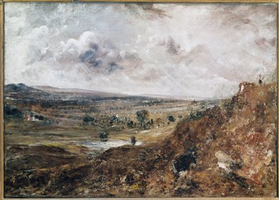 Branch Hill Pond, Hampstead (olje på lerret av John Constable