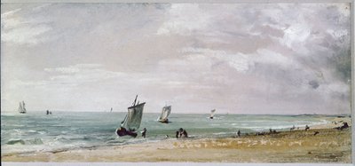 Brighton Beach (olje på lerret av John Constable