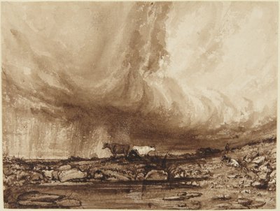 Storfe i tordenvær av John Constable