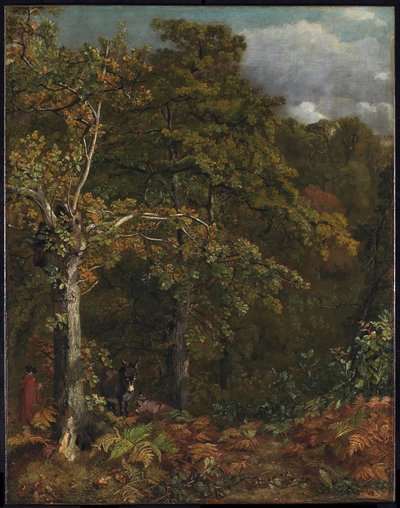 Edge of a Wood, rundt 1816 av John Constable
