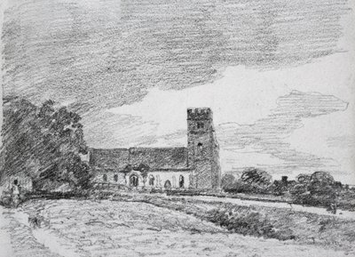 Feering kirke, 1814 av John Constable