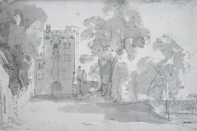 Haddon Hall av John Constable