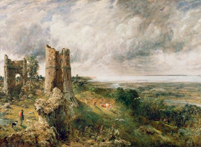 Hadleigh Castle, 1829 av John Constable