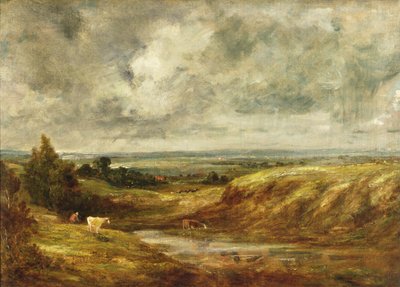 Hampstead Heath, ca. 1825-30 av John Constable