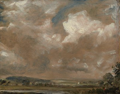 Harnham Ridge, Salisbury, ca. 1829 av John Constable