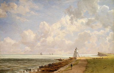 Harwich Lighthouse (olje på lerret) av John Constable