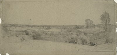 Landskap med utsikt over Dedham Vale sett fra Langham av John Constable