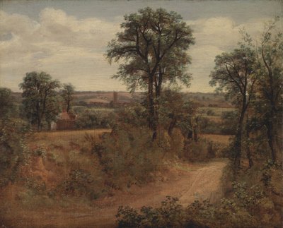 Lane nær Dedham, 1802. av John Constable