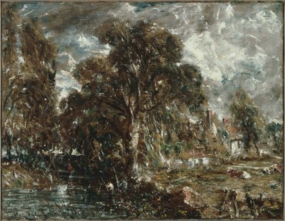 På River Stour av John Constable