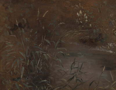 Skyter ved et basseng av John Constable