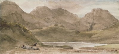 Sty Head Tarn, 12. oktober 1800 av John Constable