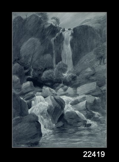 Taylor Ghyll, Sty Head, Borrowdale, 1806 av John Constable